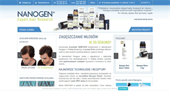 Desktop Screenshot of nanogen.pl