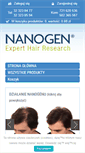Mobile Screenshot of nanogen.pl
