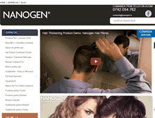 Tablet Screenshot of nanogen.ro