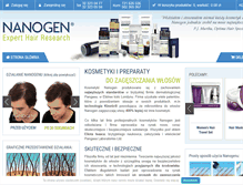 Tablet Screenshot of nanogen.com.pl